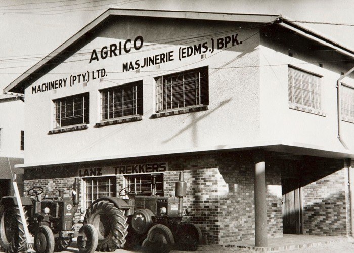 Agrico Machinery company building 1950